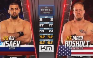Відео бою Алі Ісаєв - Джаред Рошолт PFL 10