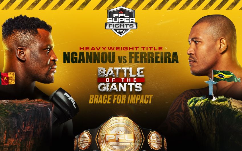 PFL Super Fights: Battle of the Giants. Дивитися онлайн прямий ефір