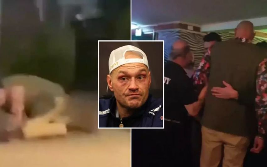 Тайсона Ф'юрі прокоментував гучні відео, коли його п'яним вивели з пабу: "Моє обличчя не постраждало"