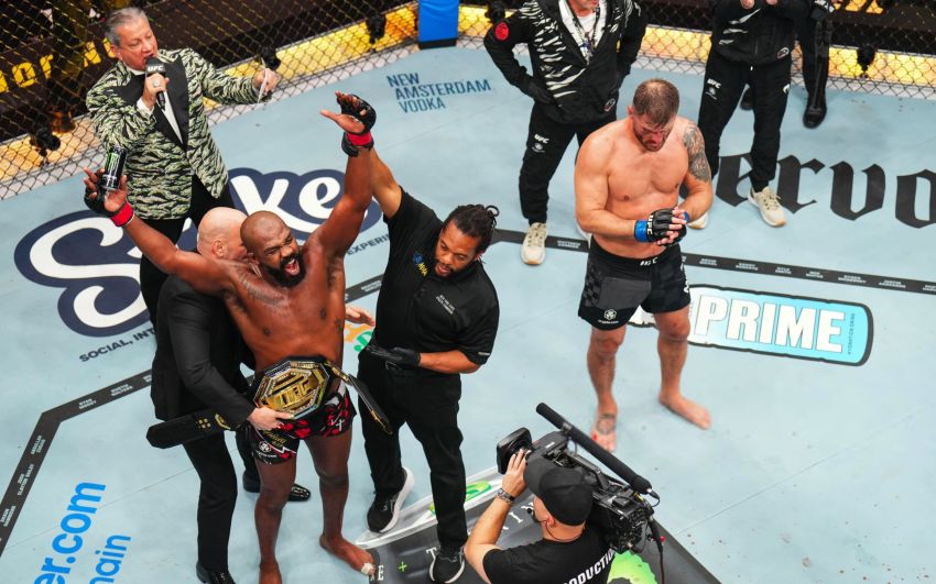 Слова Джона Джонса після перемоги над Стіпе Міочічем на UFC 309