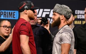Джастін Гетжі та Рафаель Фізієв проведуть матч-реванш на UFC 313