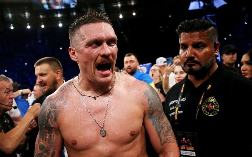Пітер Ф'юрі відреагував на відмову Усика від титулу IBF