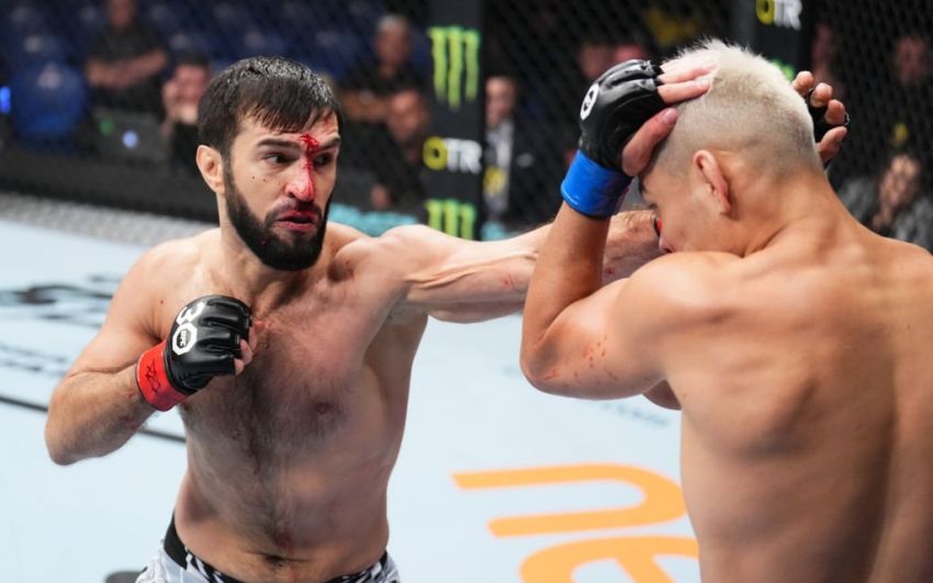 Відео бою Зубайра Тухугов - Елвес Бреннер UFC 284