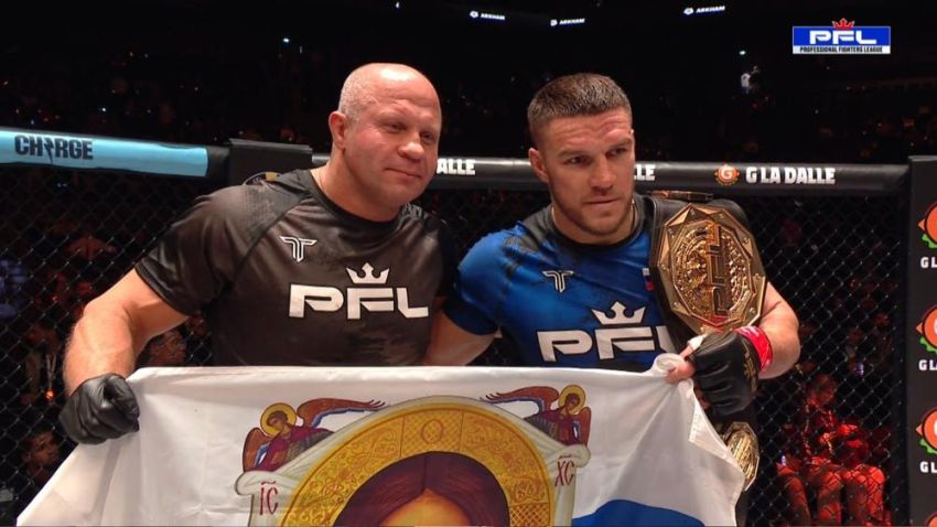 Вадим Немков засабмітив Ренана Ферейру на PFL Europe 4 і став чемпіоном PFL