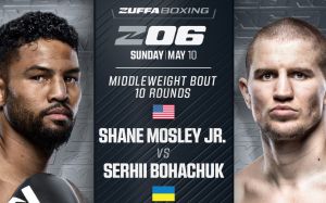 Пряма трансляція Zuffa Boxing 6: Сергій Богачук - Шейн Мозлі-молодший