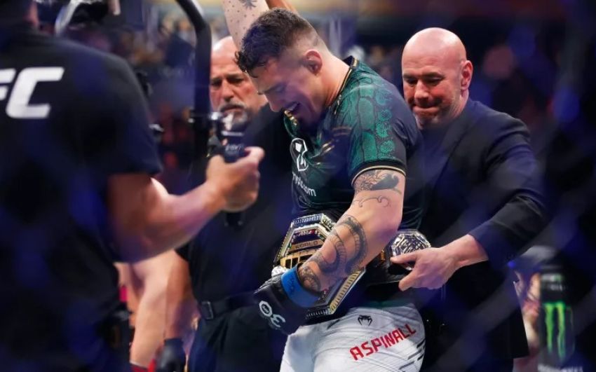 Дана Вайт готовий організувати Аспіналлу захист тимчасового пояса UFC