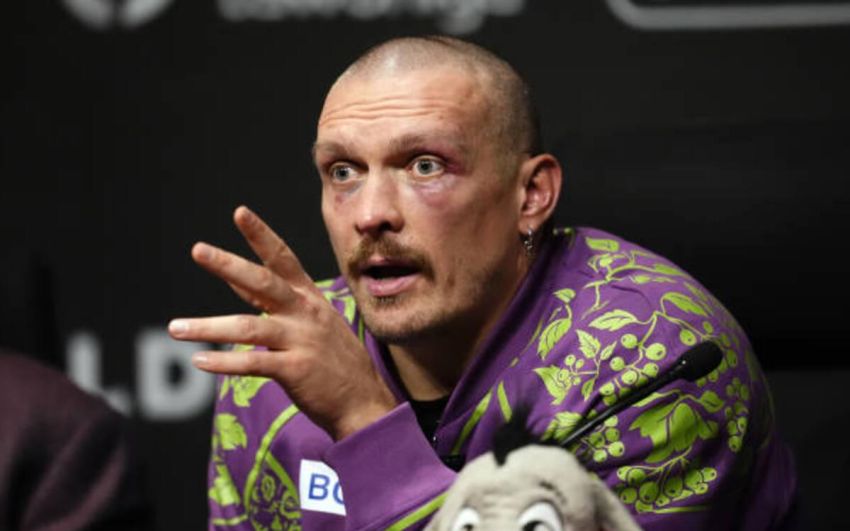 Олександр Усик відреагував на рішення WBO призначити йому бій із Паркером