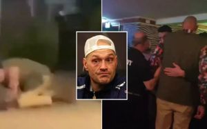 Тайсона Ф'юрі прокоментував гучні відео, коли його п'яним вивели з пабу: "Моє обличчя не постраждало"