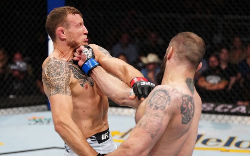 Відео бою Роман Долідзе - Джек Херманссон UFC on ESPN 42