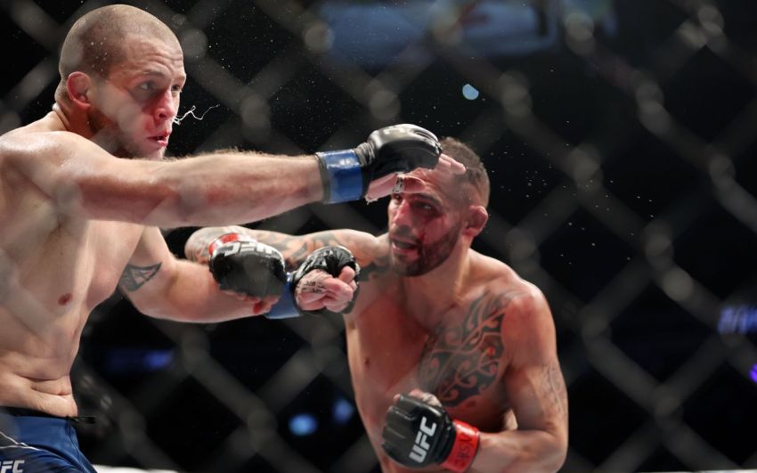 Відео бою Алекс Мороно - Сантьяго Понзініббіо UFC 282