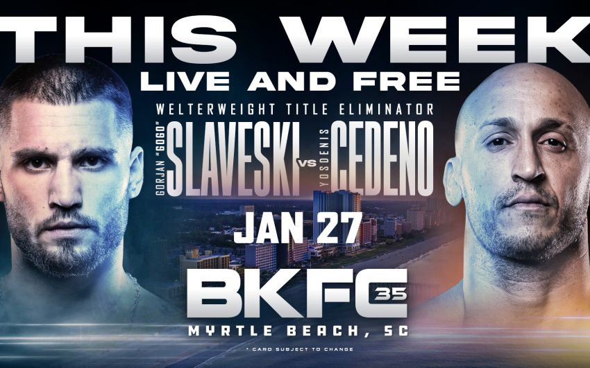 Пряма трансляція BKFC 35