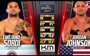 Відео бою Еміліано Сорді - Джордан Джонсон PFL 10