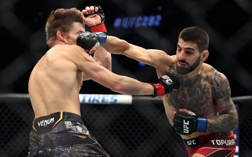 Відео бою Брайс Мітчелл - Ілія Топурія UFC 282