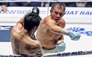 Гіфки бою Геннадій Головкін - Ріота Мурата