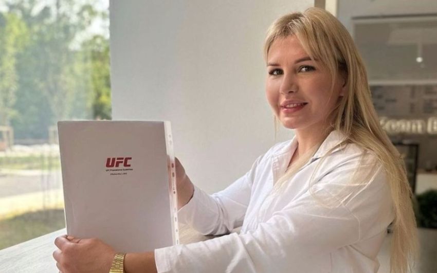 "Відчула найвищий ступінь радості". Железнякова прокоментувала підписання контракту з UFC