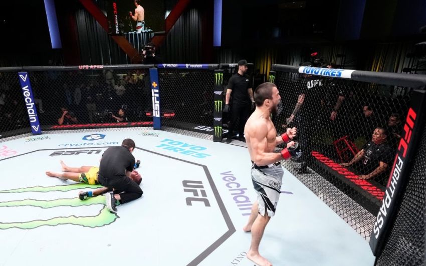 Слова Умара Нармагомедова після перемоги над Раоні Барселосом на UFC Fight Night 217