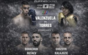 Пряма трансляція Zuffa Boxing 2: Богачук - Бутаєв, Гвоздик - Калайджич
