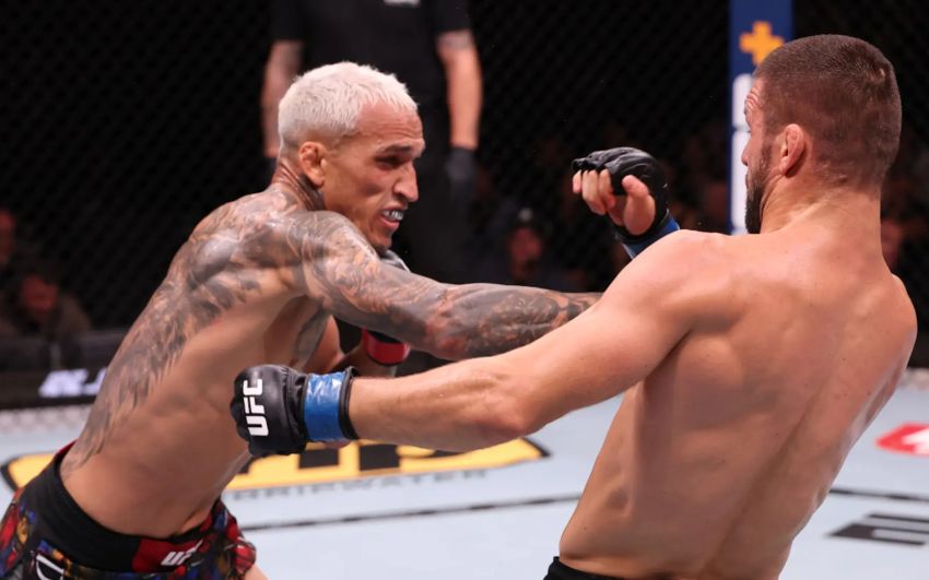 Чарльз Олівейра засабмітив Матеуша Гамрота в другому раунді на UFC FIght Night 261