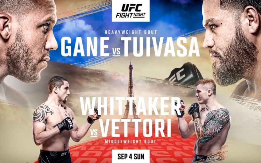 РП ММА №38 (UFC FIGHT NIGHT 209): 3 вересня