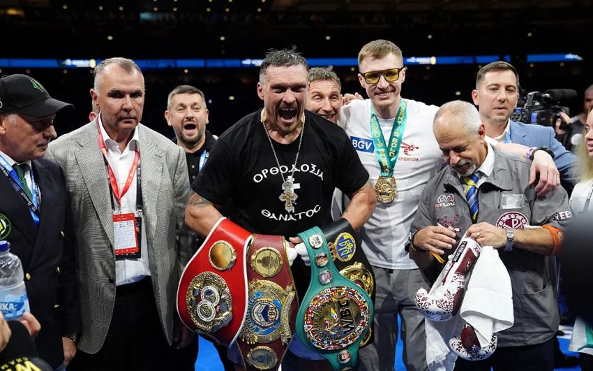 Олександр Красюк назвав двох можливих суперників Усика по прощальному бою