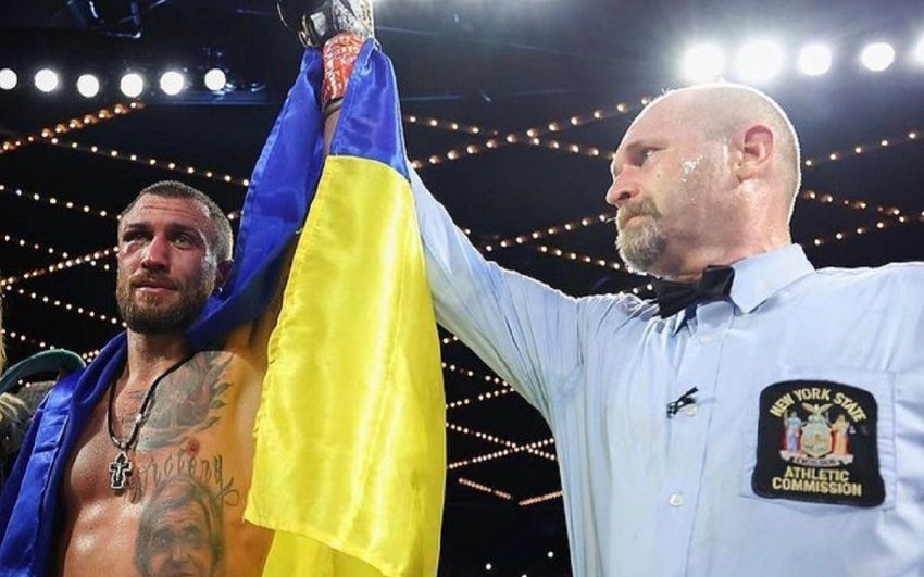 Василь Ломаченко зустрівся з українськими військовими після бою з Ортісом