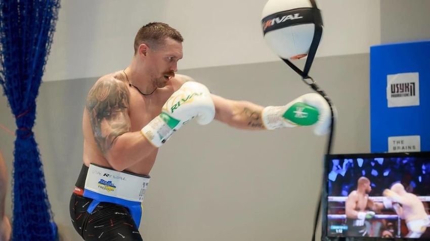 Олександр Усик відповів на виклик Дюбуа: "Якщо виграєш - будь ласка"