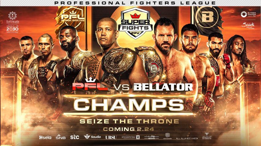 Пряма трансляція турніру PFL vs Bellator