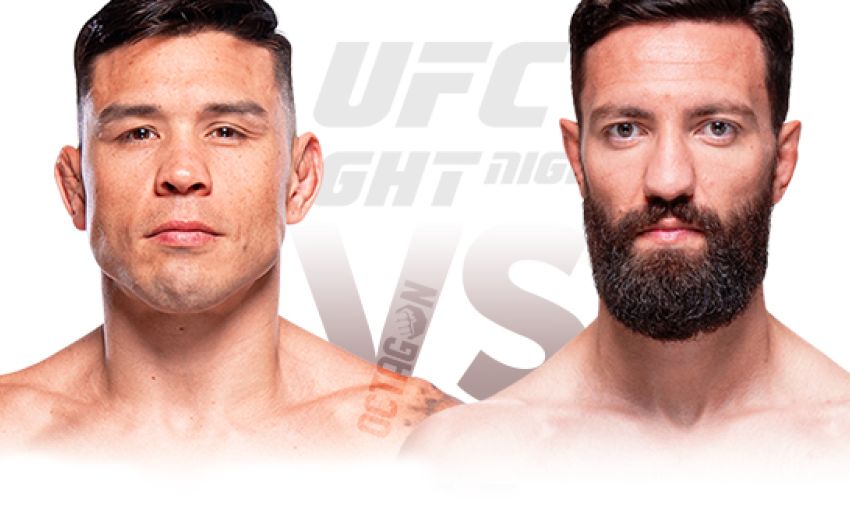 Відео бою Рікі Сімон - Джавід Башарат UFC Fight Night 252