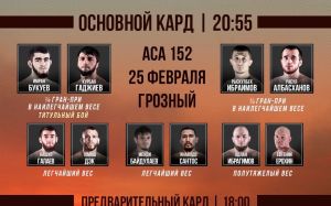 Відео бою Жозе Алешандре - Юнус Євлоєв ACA 152