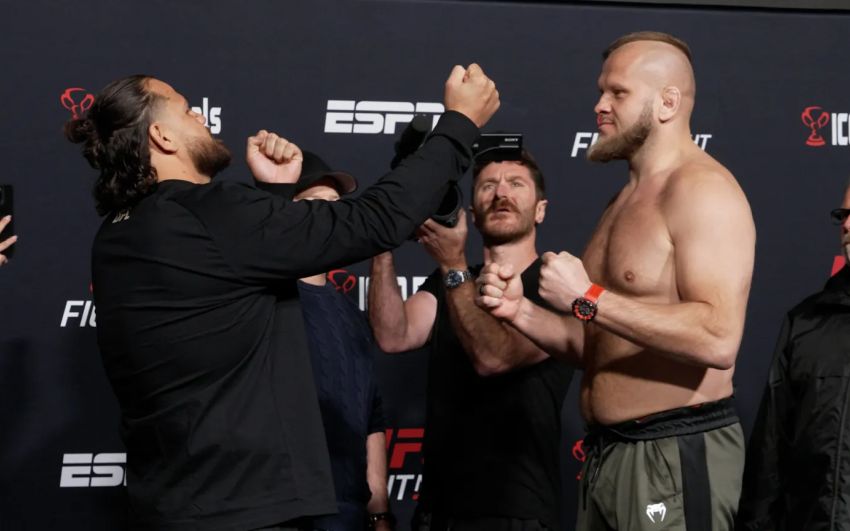Результати зважування UFC Fight Night 239: Тай Туіваса - Марчін Тибура