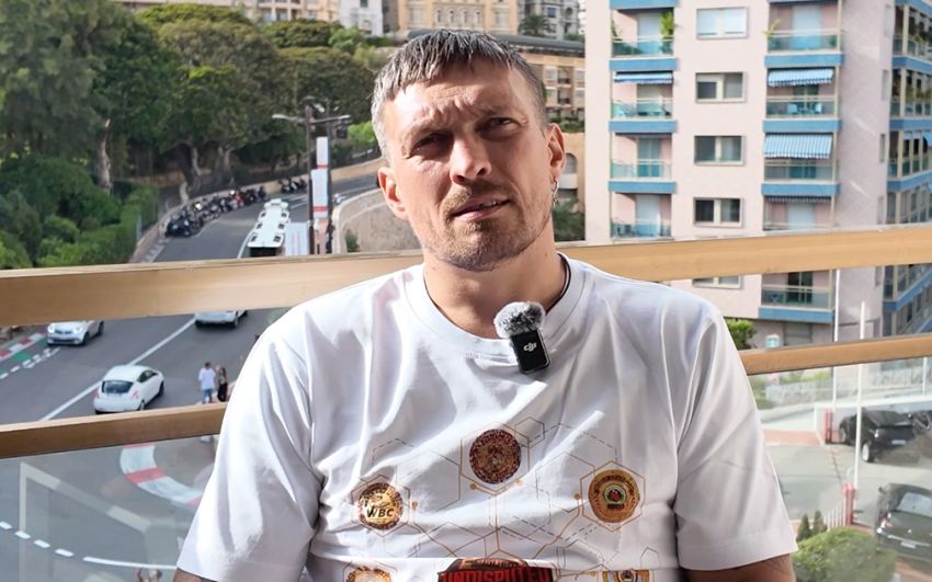 Олександр Усик - про реванш із Ф'юрі: "Готуємо для нашого друга цукерки, торти"