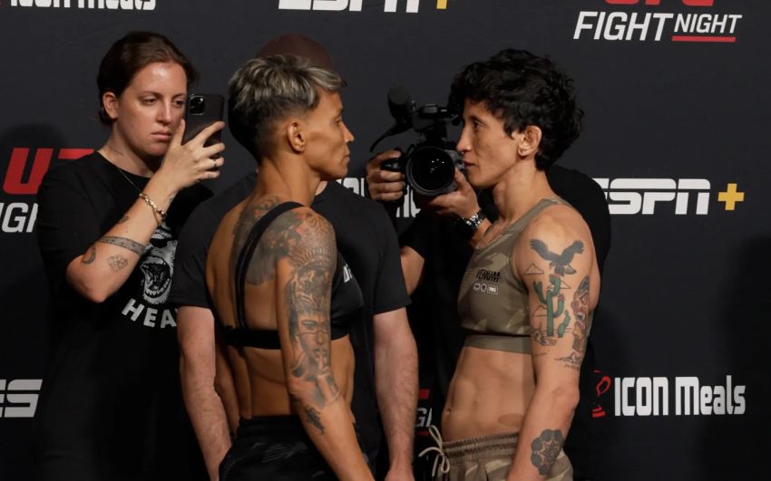 Результати зважування UFC on ESPN 60