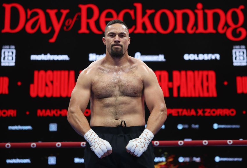 Джозеф Паркер озвучив ім'я бажаного суперника по наступному бою