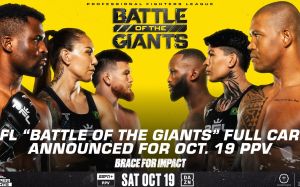 Пряма трансляція PFL Super Fights: Battle of the Giants