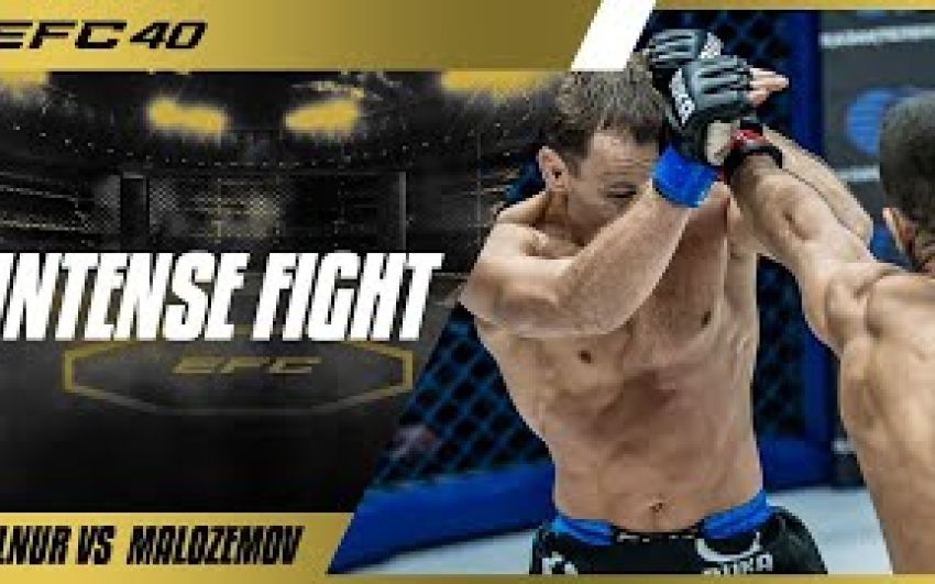 Відео бою Леонід Малоземов - Ільнур Ахметвалєєв EFC 40